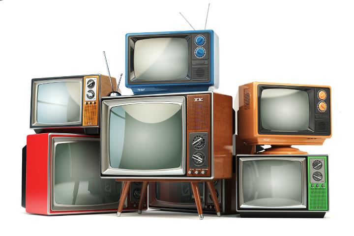 Coinsurance blog television images 6 old televisions with antennas stacked around each other